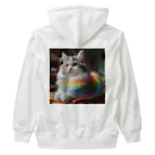 Creation CATの虹色CAT Heavyweight Zip Hoodie