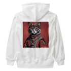 hogarakuの縄文猫 Heavyweight Zip Hoodie