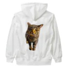 猫島のじかんのごめ～んにゃさい Heavyweight Zip Hoodie