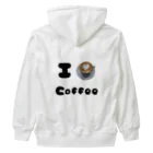 BIMAMECOFFEEのI♡coffee Heavyweight Zip Hoodie