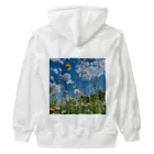 ドライバーの色々な草花 Heavyweight Zip Hoodie