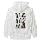 huroshikiのペンギンだらけ Heavyweight Zip Hoodie