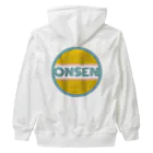 温泉グッズ@ブーさんとキリンの生活のONSEN Heavyweight Zip Hoodie