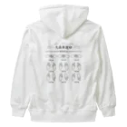 huroshikiの九品来迎印 Heavyweight Zip Hoodie