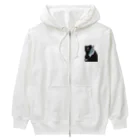 cosajisalut100ponの８４．大切な鮭 Heavyweight Zip Hoodie