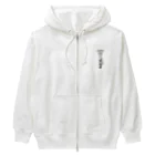 boldandnewのR134_No.001_BK Heavyweight Zip Hoodie