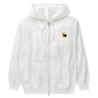 TOMOS-dogのnorfolkterrier（ブラタン） Heavyweight Zip Hoodie