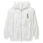 下田村のキングペンギン Heavyweight Zip Hoodie