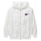 kazukiboxのサメくんは、泳げない。 Heavyweight Zip Hoodie