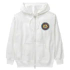 尾九の開運白兎 Heavyweight Zip Hoodie