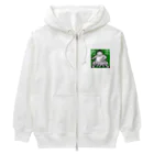 LalaHangeulの力士くん Heavyweight Zip Hoodie