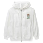 弐０Heartsの妖精の少女 Heavyweight Zip Hoodie