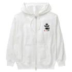 G-HERRINGの塘路湖（温泉；鮭）あらゆる生命たちへ感謝をささげます。 Heavyweight Zip Hoodie