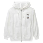 汐雨のアロサウルス(アロサウルス・ジムマドセニ) Heavyweight Zip Hoodie