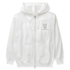 宮城ひでおのガニ股レジ袋くん Heavyweight Zip Hoodie