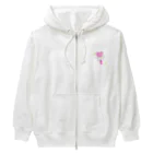 yumeniのうさぎちゃんの魔法ステッキ Heavyweight Zip Hoodie