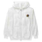 里のFLOWER Heavyweight Zip Hoodie