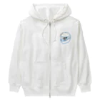 ねこのしもべのたぬしゃむねっこヘルネッコ Heavyweight Zip Hoodie