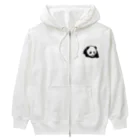 Co . Pandaの寝そべるパンダ Heavyweight Zip Hoodie