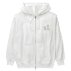 イラストわんこのなかよしシリーズ Heavyweight Zip Hoodie