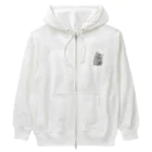 保護猫茶トラ兄弟LIFEのむうちゃん Heavyweight Zip Hoodie