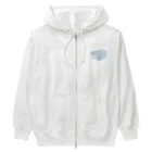 niwatsukinoの癒し、かわゆすのイルカちゃん。 Heavyweight Zip Hoodie