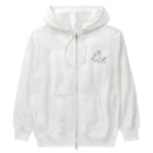 Opapanの左手いぬ Heavyweight Zip Hoodie