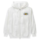 lunar eclipseの正月うさぎ。。 Heavyweight Zip Hoodie