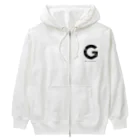 noisie_jpの【G】イニシャル × Be a noise. Heavyweight Zip Hoodie