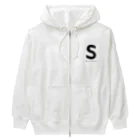 noisie_jpの【S】イニシャル × Be a noise. Heavyweight Zip Hoodie