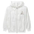 ちむむ。グッズshop♡のちびねこち♡てんち Heavyweight Zip Hoodie