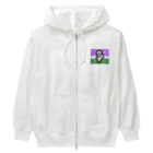 kashiwamochi-NBiのクィアであることを主張する Heavyweight Zip Hoodie