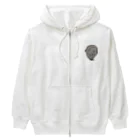 ki-tan shopのTanke君 Heavyweight Zip Hoodie