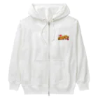 串カツワールドのI LOVE串カツ Heavyweight Zip Hoodie