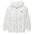 Kotetsu diary(SUZURI店)のゆるゆるシーズー Heavyweight Zip Hoodie