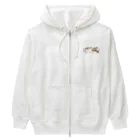 もふわちゅんSUZURI店。のもふわちゅん・集合！ Heavyweight Zip Hoodie