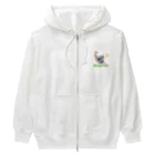 hamuevoの快速カタツムリくん Heavyweight Zip Hoodie