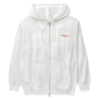 free_bat24のサーモンの切り身と米粒。 Heavyweight Zip Hoodie