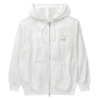 もみじのてれてれうさぎさん Heavyweight Zip Hoodie