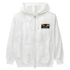 ショップ•モモのモモ&パパ Heavyweight Zip Hoodie