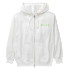 ［ n / k ］ONLINE_SHOPのI love melon, you love melon ?  (青肉) Heavyweight Zip Hoodie