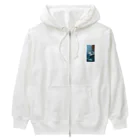 jpsat313のザクラゲ Heavyweight Zip Hoodie