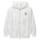 miyakojima_baseの宮古島ベースのオリジナルロゴ Heavyweight Zip Hoodie