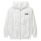 SquatterのSquatter Backlogo Hoodie ヘビーウェイトジップパーカー