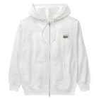 ねこさんのお店のねこさんの家 #1 ダンボール（ボロ） Heavyweight Zip Hoodie