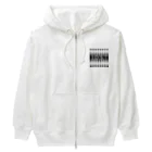 IOST_Supporter_CharityのIOSTバーサスデザイン(白黒シリーズ) Heavyweight Zip Hoodie