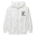 chicodeza by suzuriのゴールドライオンロゴ Heavyweight Zip Hoodie