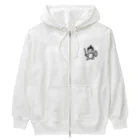 chicodeza by suzuriのただのゆうしゃ Heavyweight Zip Hoodie