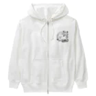 ヨルノネコイチのすんまへんてゆうてるやん Heavyweight Zip Hoodie