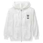 あおきさくら　のサングラスうさぎ Heavyweight Zip Hoodie